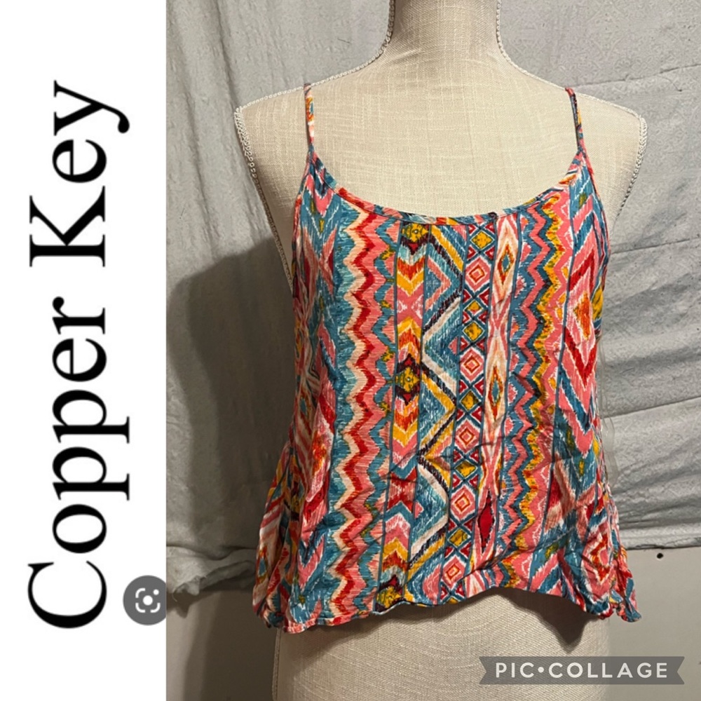 🔥🔥Copper key tank top!